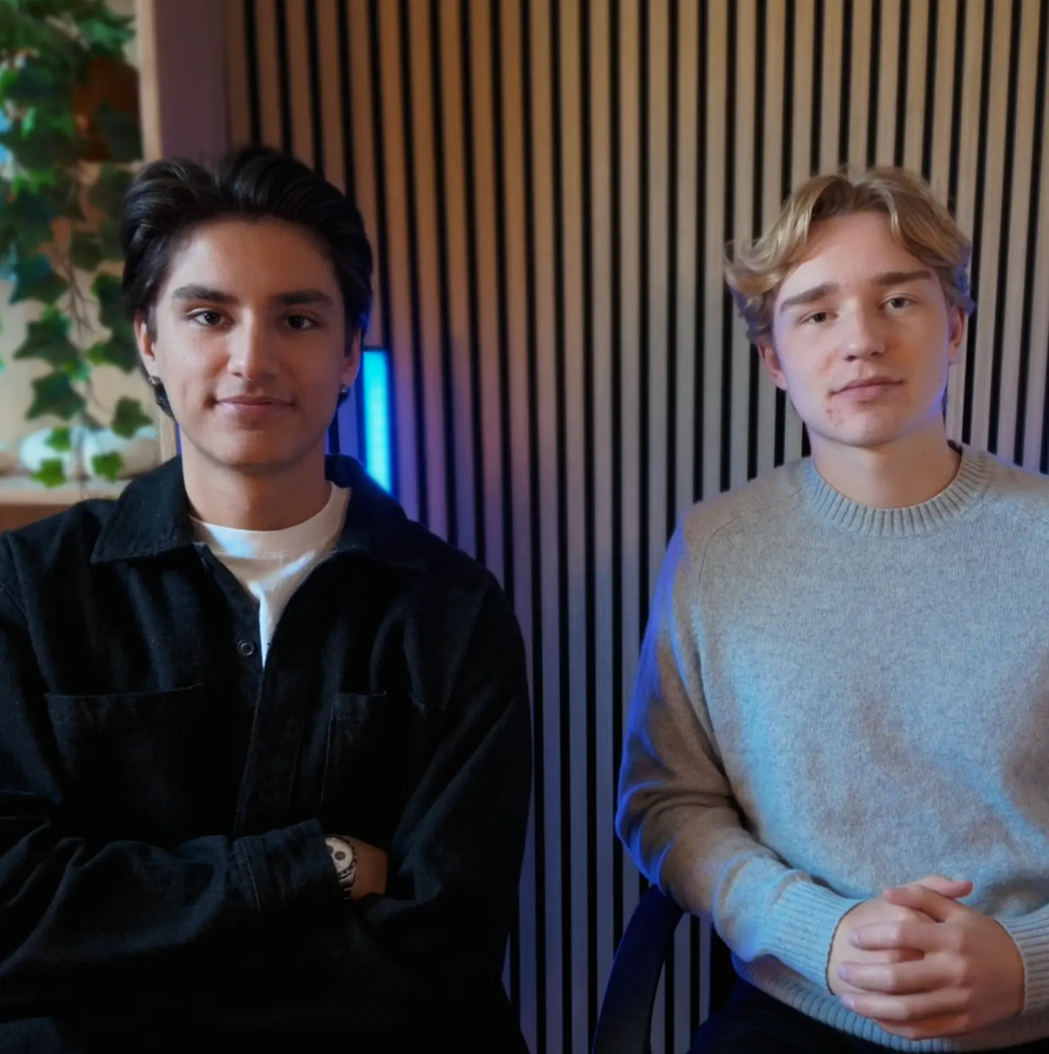 Noah og Sofus, stiftere af Leadoro